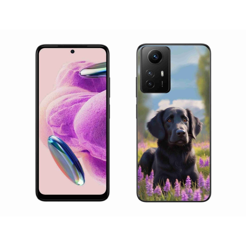 Gélový kryt mmCase na Xiaomi Redmi Note 12S - elegantný čierny retriever