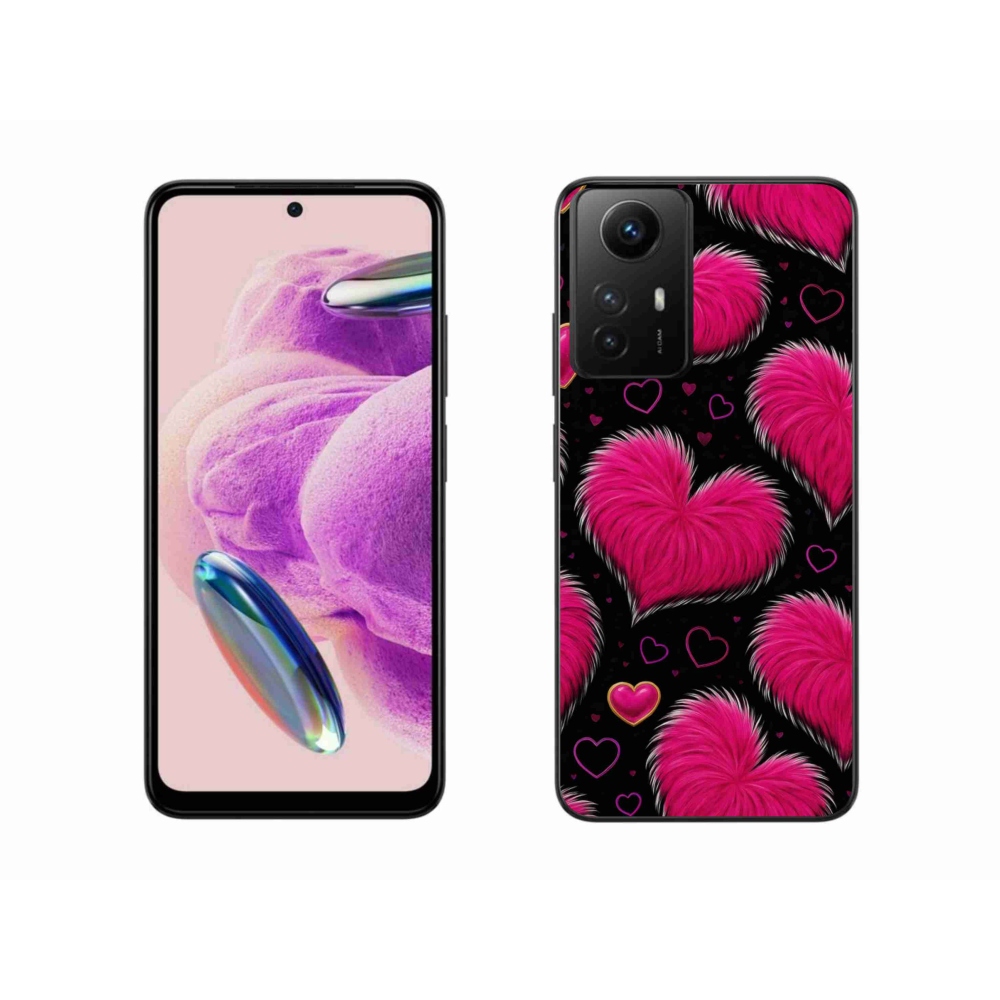 Gélový kryt mmCase na Xiaomi Redmi Note 12S - hebké srdce