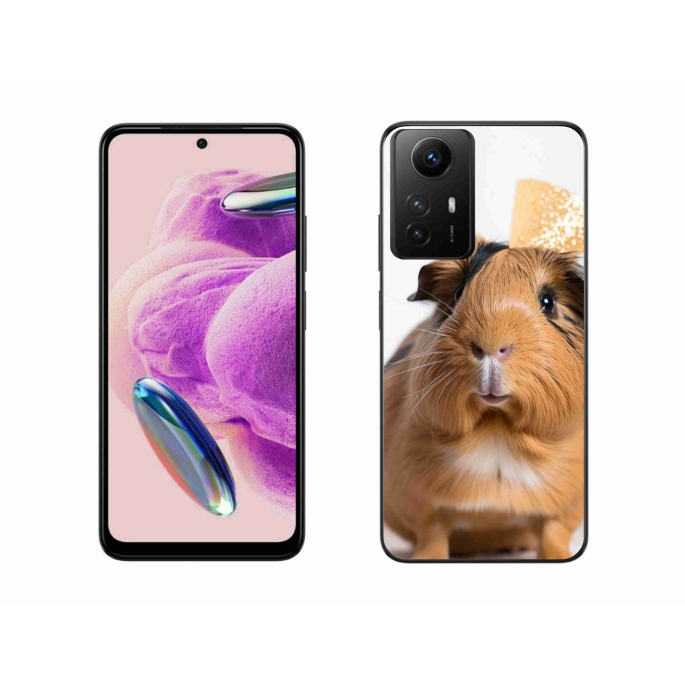 Gélový kryt mmCase na Xiaomi Redmi Note 12S - hnedé morča