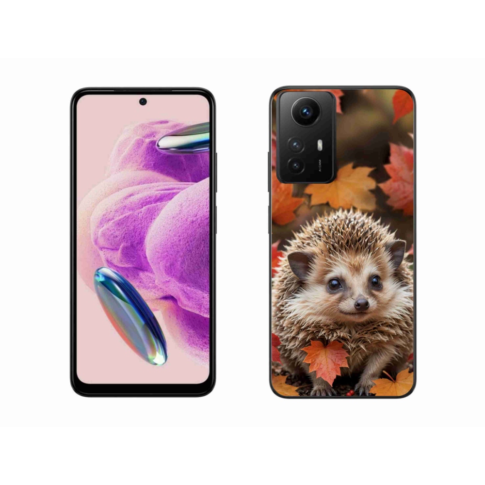 Gélový kryt mmCase na Xiaomi Redmi Note 12S - ježko v lístia