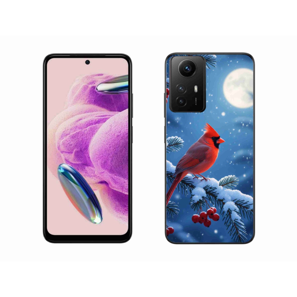 Gélový kryt mmCase na Xiaomi Redmi Note 12S - kardinál červený