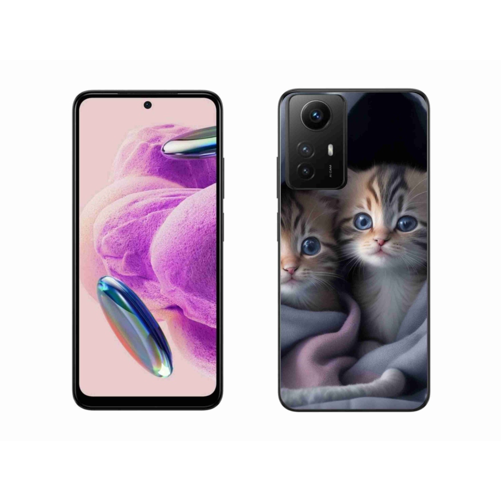 Gélový kryt mmCase na Xiaomi Redmi Note 12S - mačacie duo 2