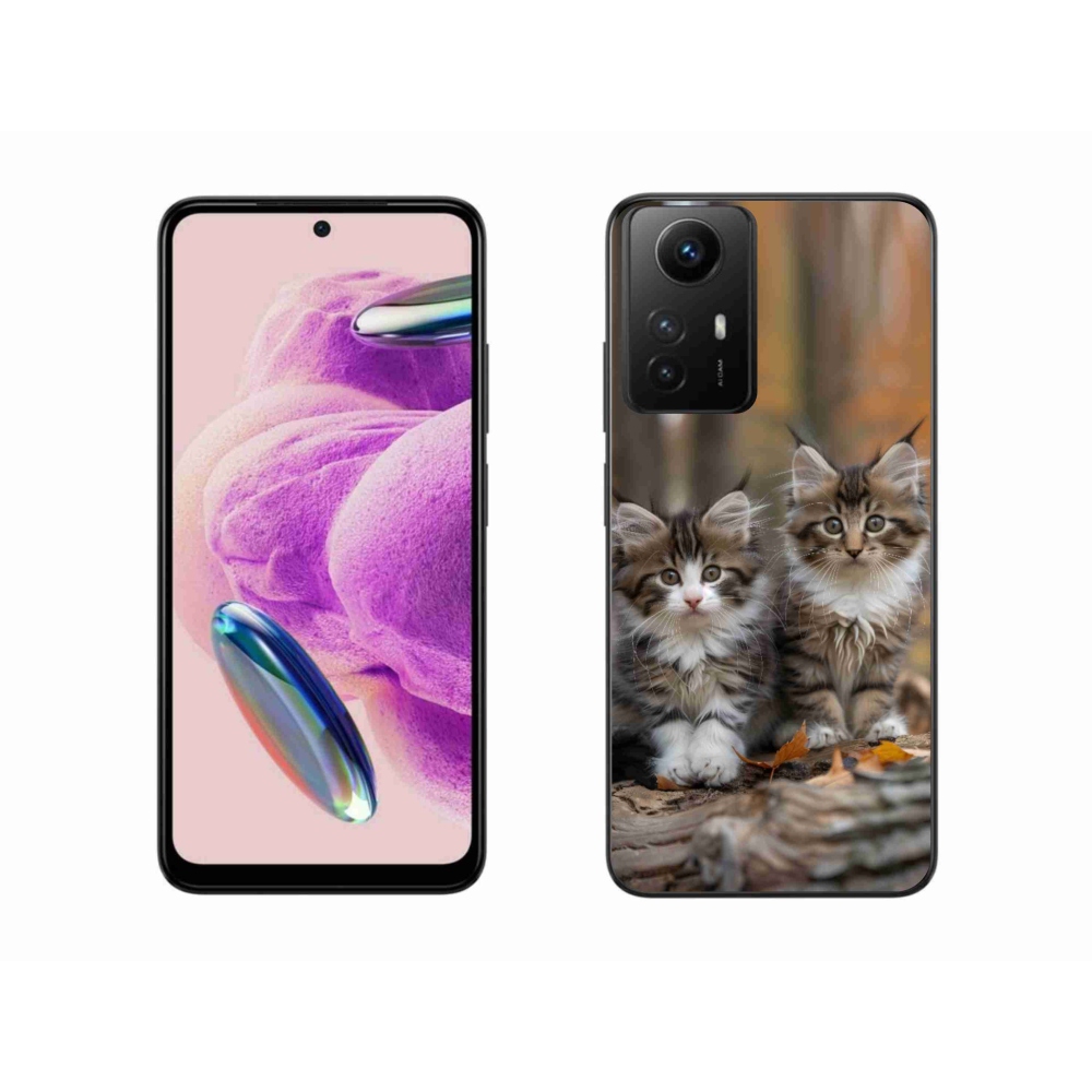 Gélový kryt mmCase na Xiaomi Redmi Note 12S - mačacie duo 3