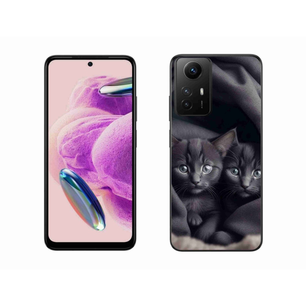 Gélový kryt mmCase na Xiaomi Redmi Note 12S - mačacie duo