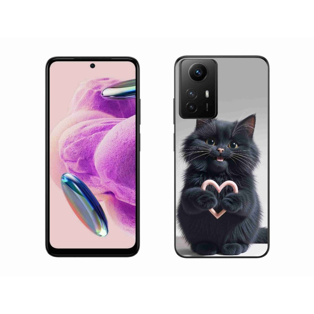 Gélový kryt mmCase na Xiaomi Redmi Note 12S - mačacia láska 3
