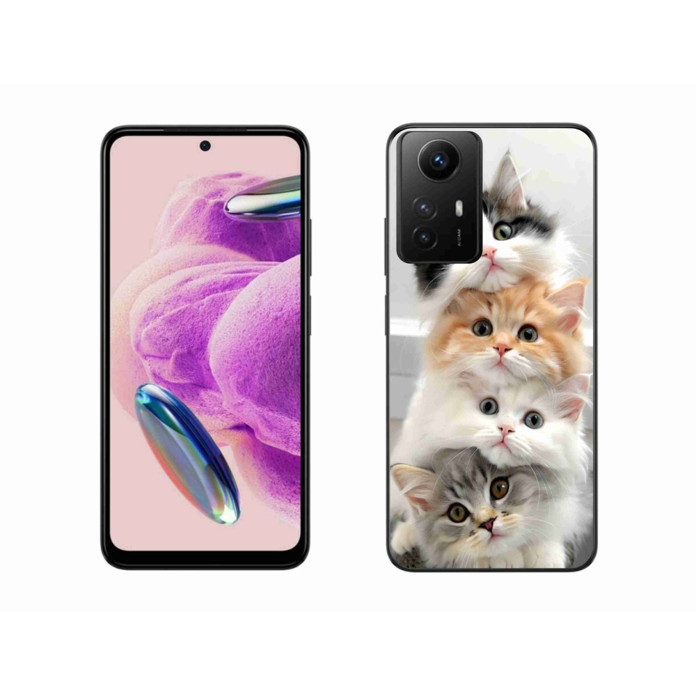 Gélový kryt mmCase na Xiaomi Redmi Note 12S - mačacia partia