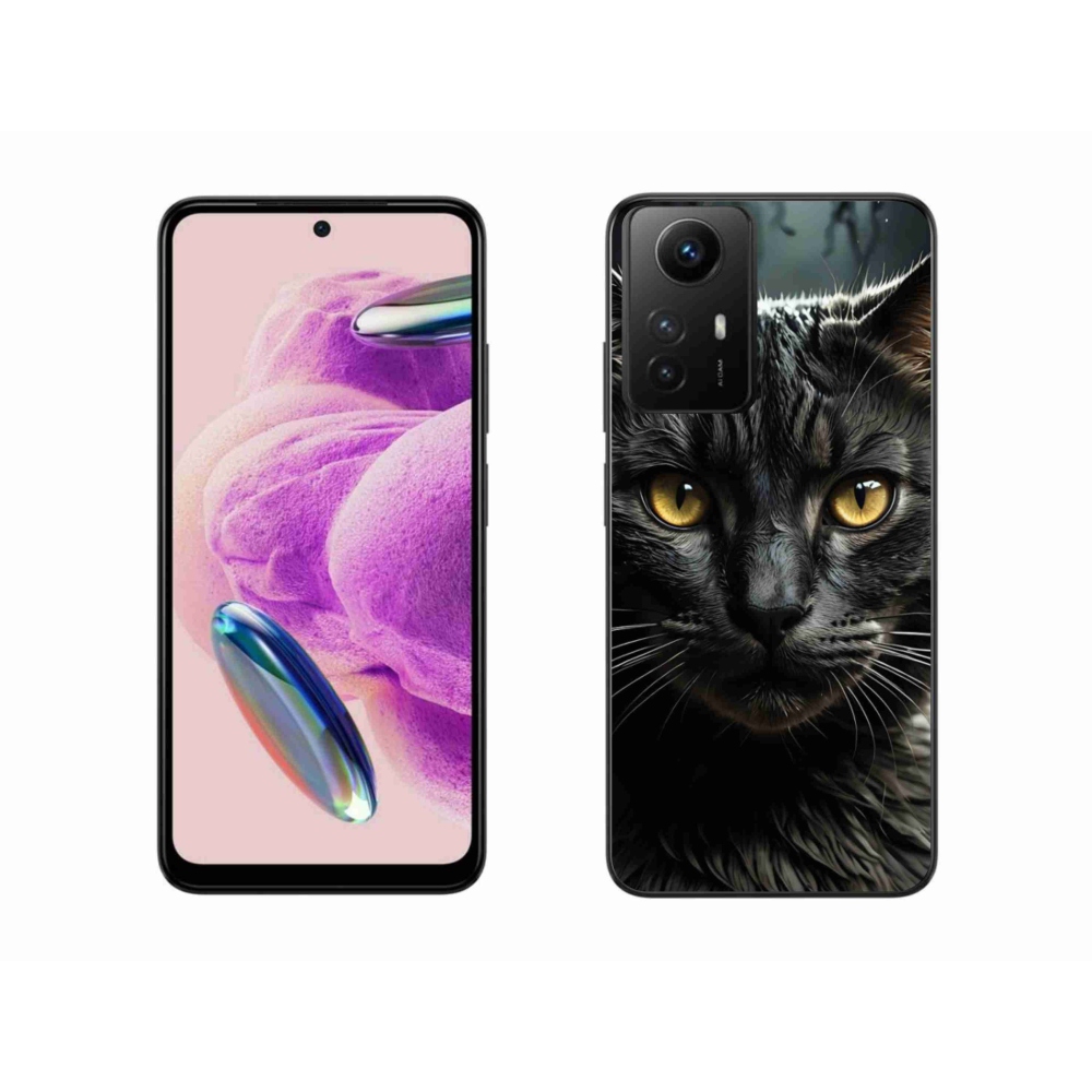 Gélový kryt mmCase na Xiaomi Redmi Note 12S - mačacie pohľad 3