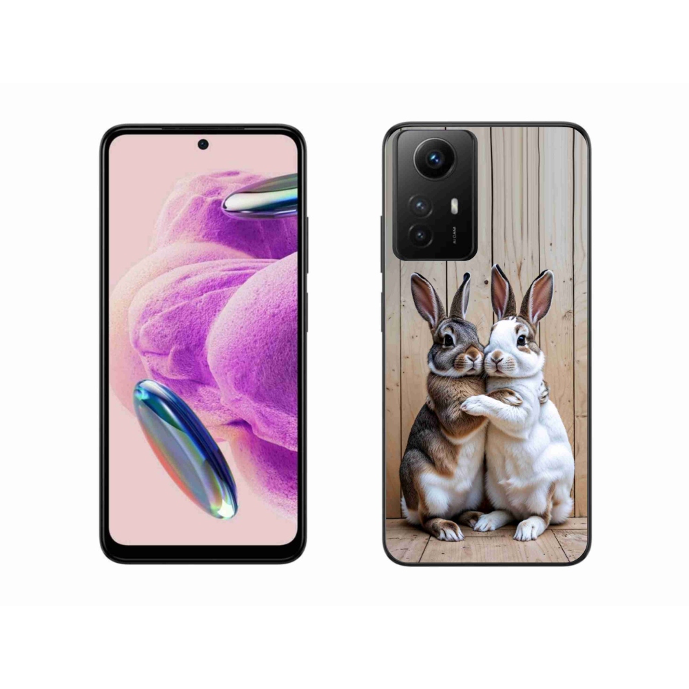 Gélový kryt mmCase na Xiaomi Redmi Note 12S - králičie pár