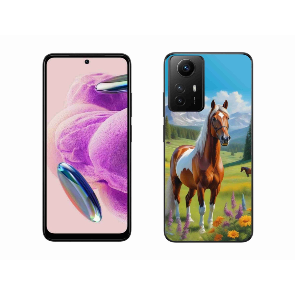 Gélový kryt mmCase na Xiaomi Redmi Note 12S - kôň na lúke