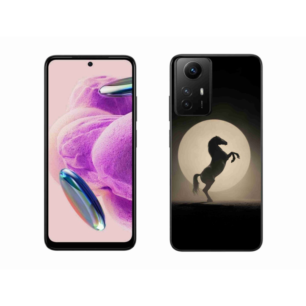 Gélový kryt mmCase na Xiaomi Redmi Note 12S - kôň v siluete