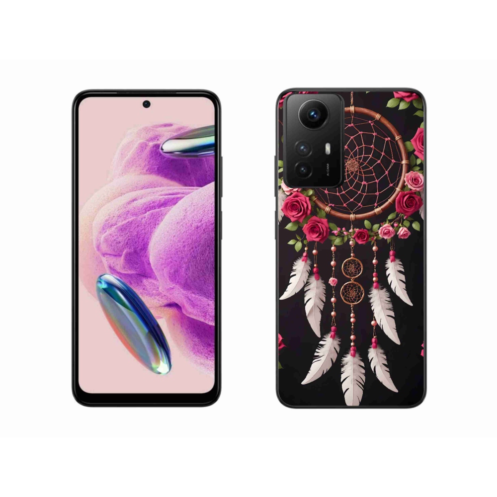 Gélový kryt mmCase na Xiaomi Redmi Note 12S - lapač snov s ružami