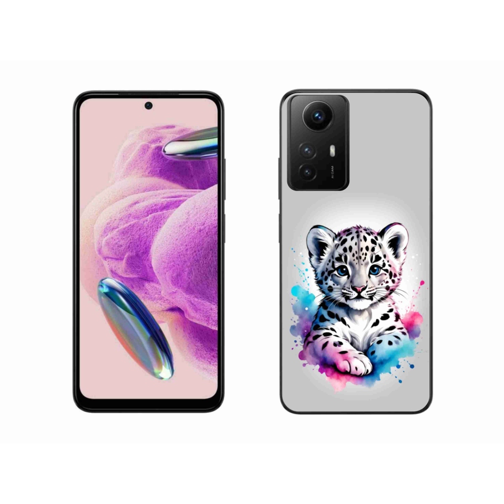 Gélový kryt mmCase na Xiaomi Redmi Note 12S - leopardej mláďa