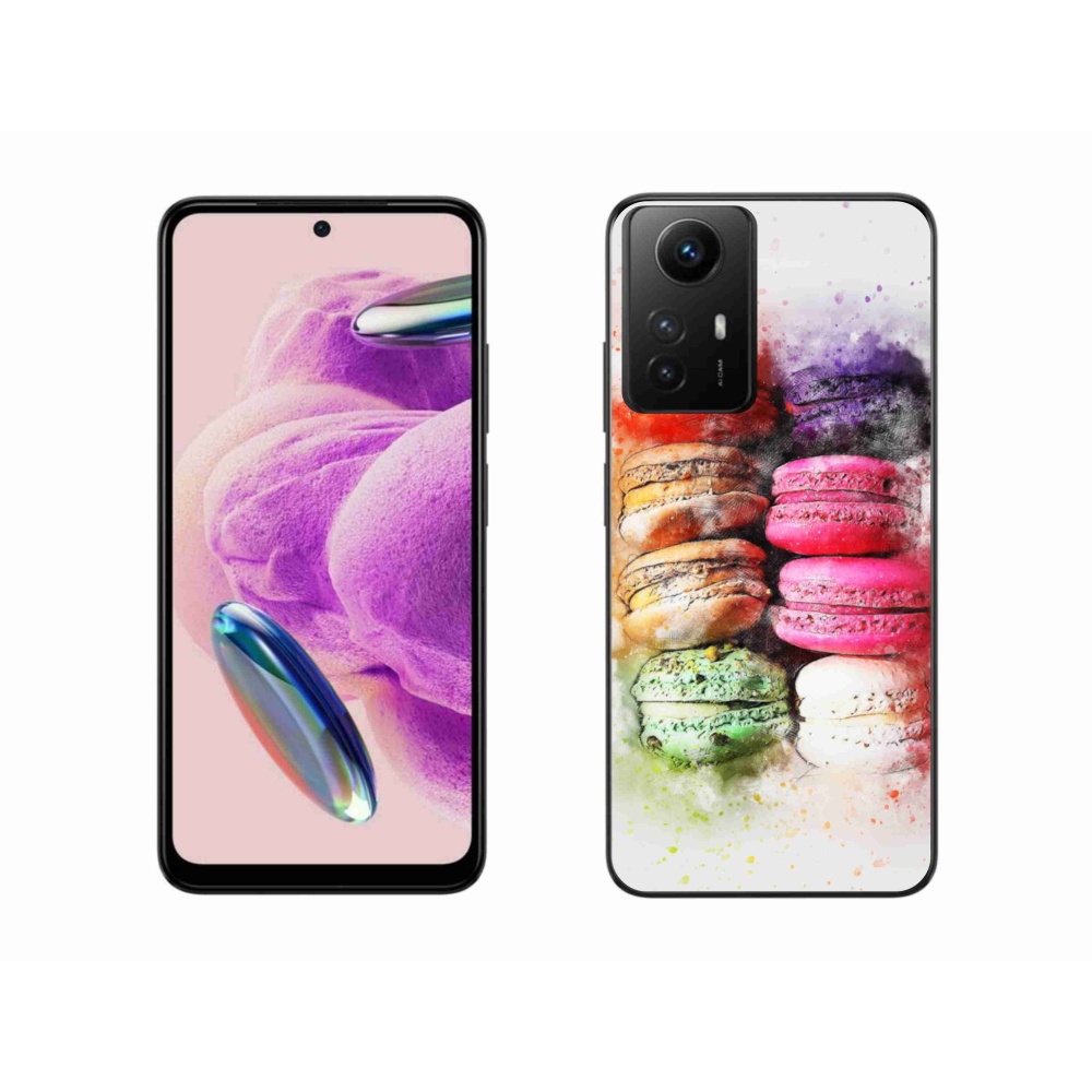 Gélový kryt mmCase na Xiaomi Redmi Note 12S - makrónky