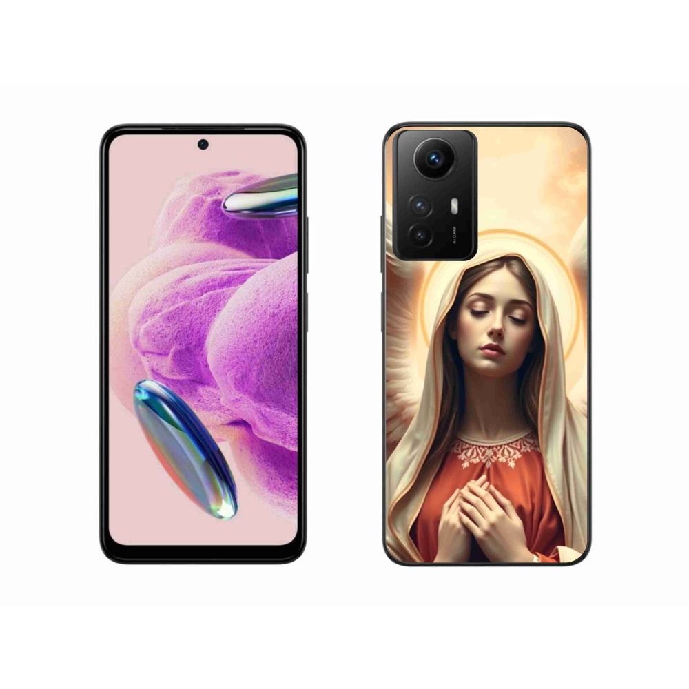 Gélový kryt mmCase na Xiaomi Redmi Note 12S - náboženský motív