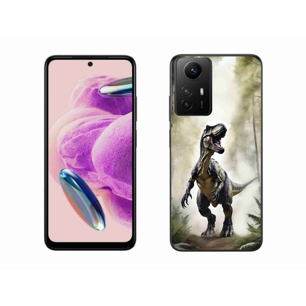 Gélový kryt mmCase na Xiaomi Redmi Note 12S - naštvaný T-Rex