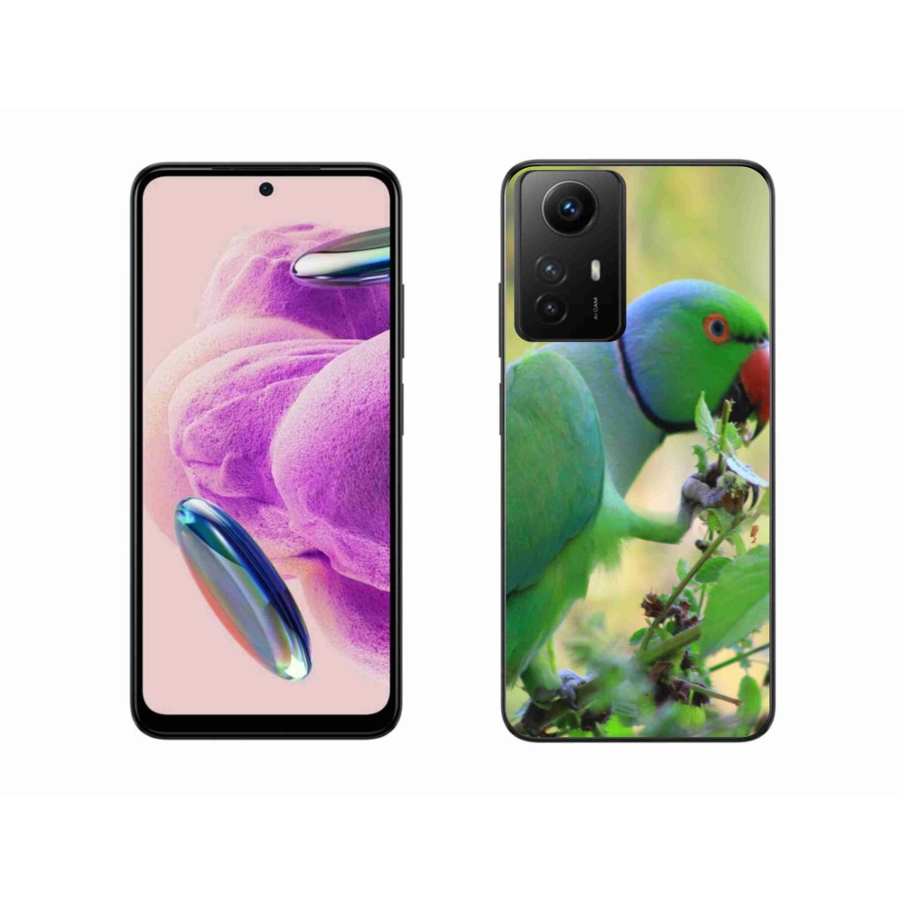 Gélový kryt mmCase na Xiaomi Redmi Note 12S - papagáj Alexandr