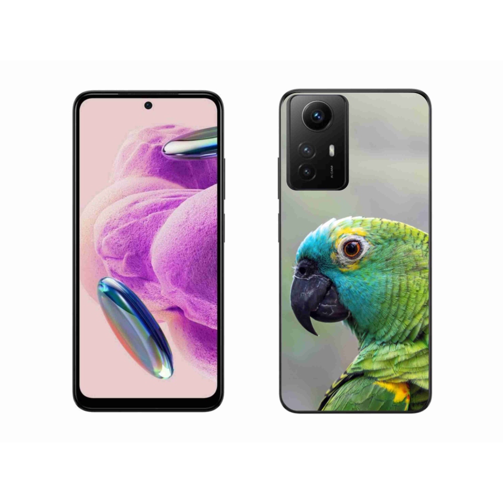 Gélový kryt mmCase na Xiaomi Redmi Note 12S - papagáj amazoňan