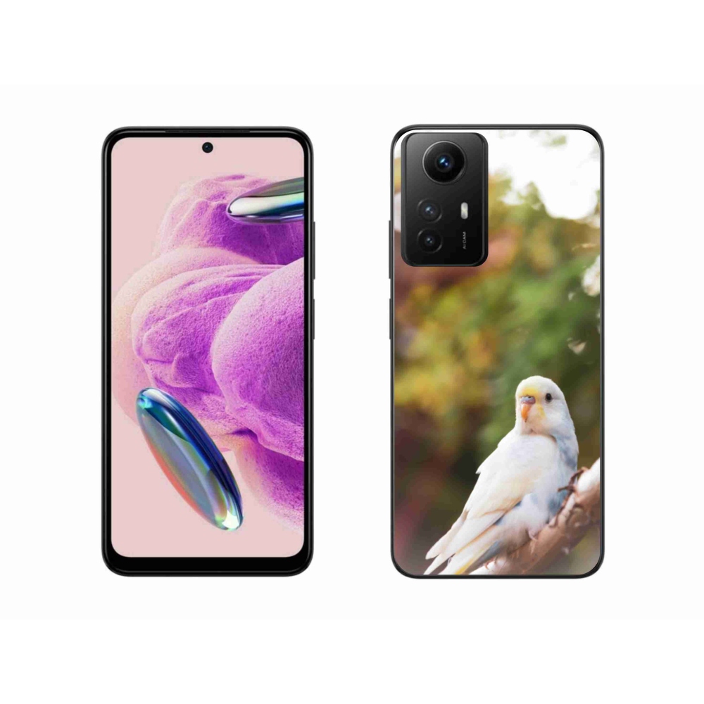 Gélový kryt mmCase na Xiaomi Redmi Note 12S - andulka biela