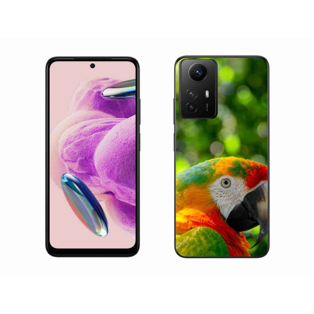Gélový kryt mmCase na Xiaomi Redmi Note 12S - papagáj ara 3