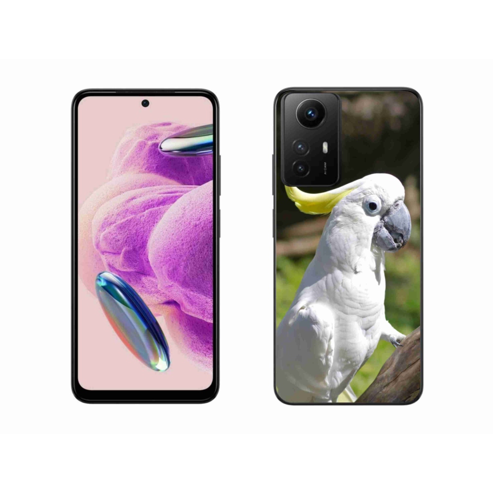 Gélový kryt mmCase na Xiaomi Redmi Note 12S - papagáj kakadu 2