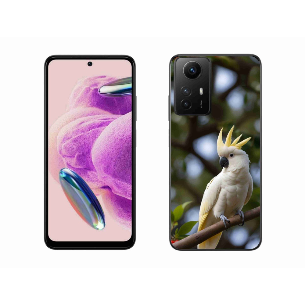 Gélový kryt mmCase na Xiaomi Redmi Note 12S - papagáj kakadu 3
