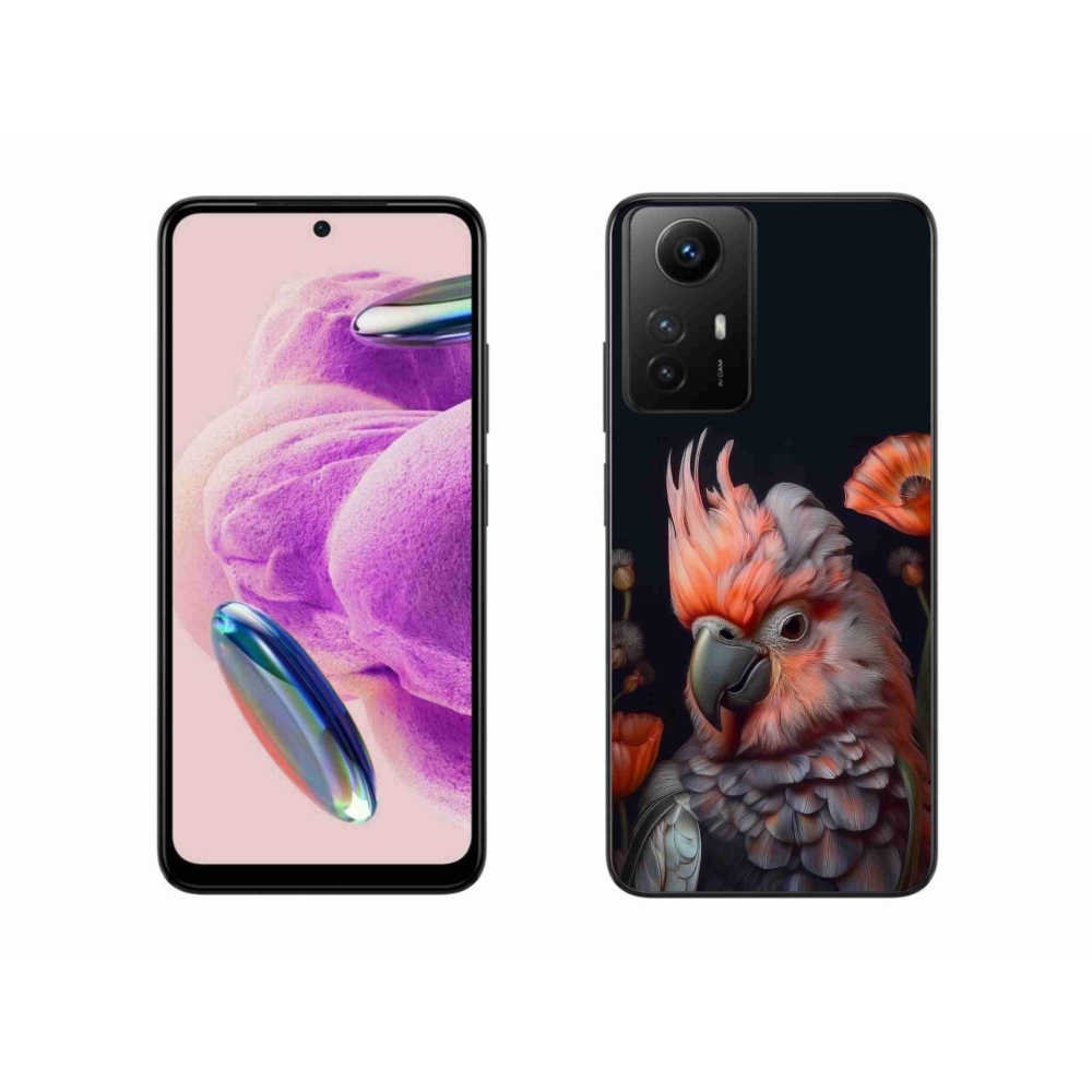 Gélový kryt mmCase na Xiaomi Redmi Note 12S - papagáj kakadu vo farbách