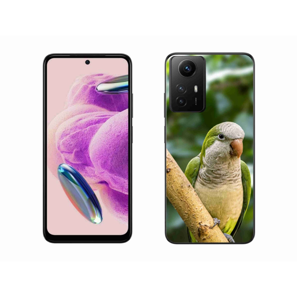Gélový kryt mmCase na Xiaomi Redmi Note 12S - papagáj mníšok