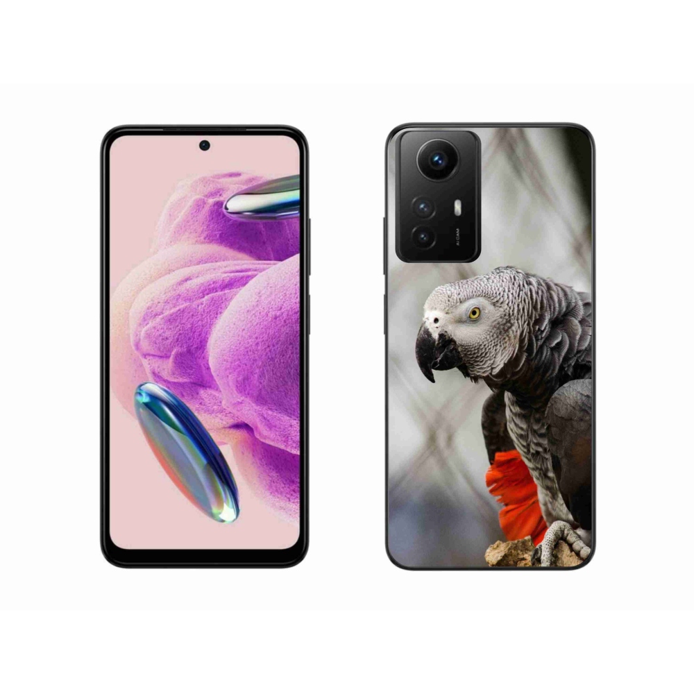 Gélový kryt mmCase na Xiaomi Redmi Note 12S - papagáj žako 3