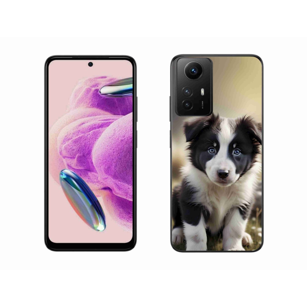 Gélový kryt mmCase na Xiaomi Redmi Note 12S - roztomilá border kólia
