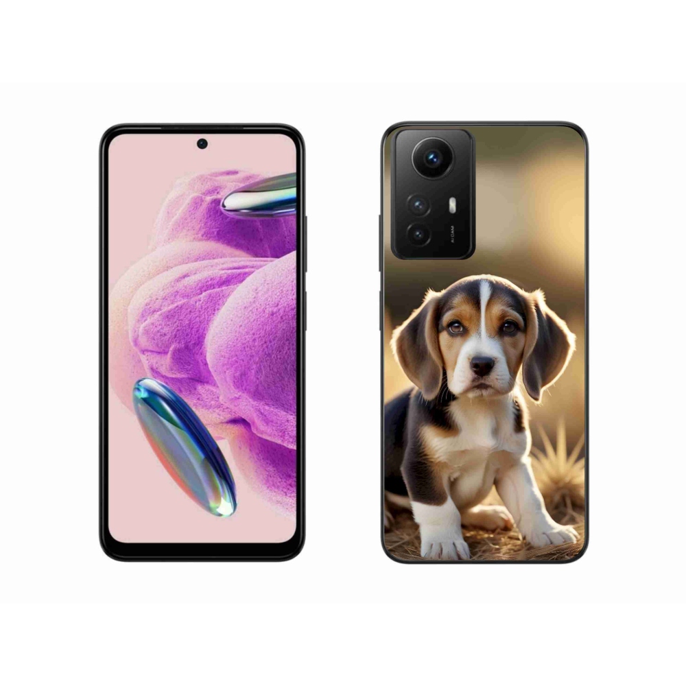 Gélový kryt mmCase na Xiaomi Redmi Note 12S - roztomilý bígl