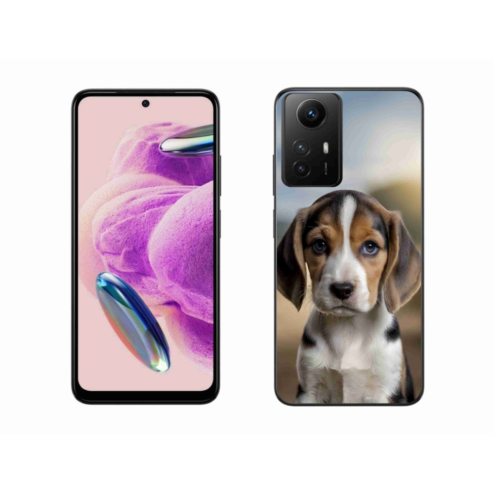 Gélový kryt mmCase na Xiaomi Redmi Note 12S - roztomilý bígl