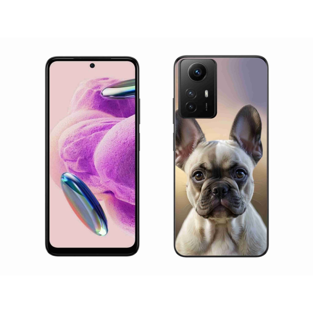 Gélový kryt mmCase na Xiaomi Redmi Note 12S - roztomilý francúzsky buldoček