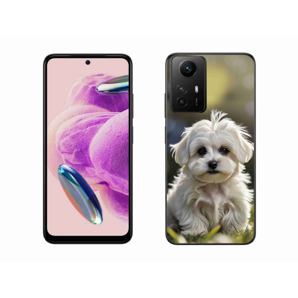 Gélový kryt mmCase na Xiaomi Redmi Note 12S - roztomilý maltézsky psík