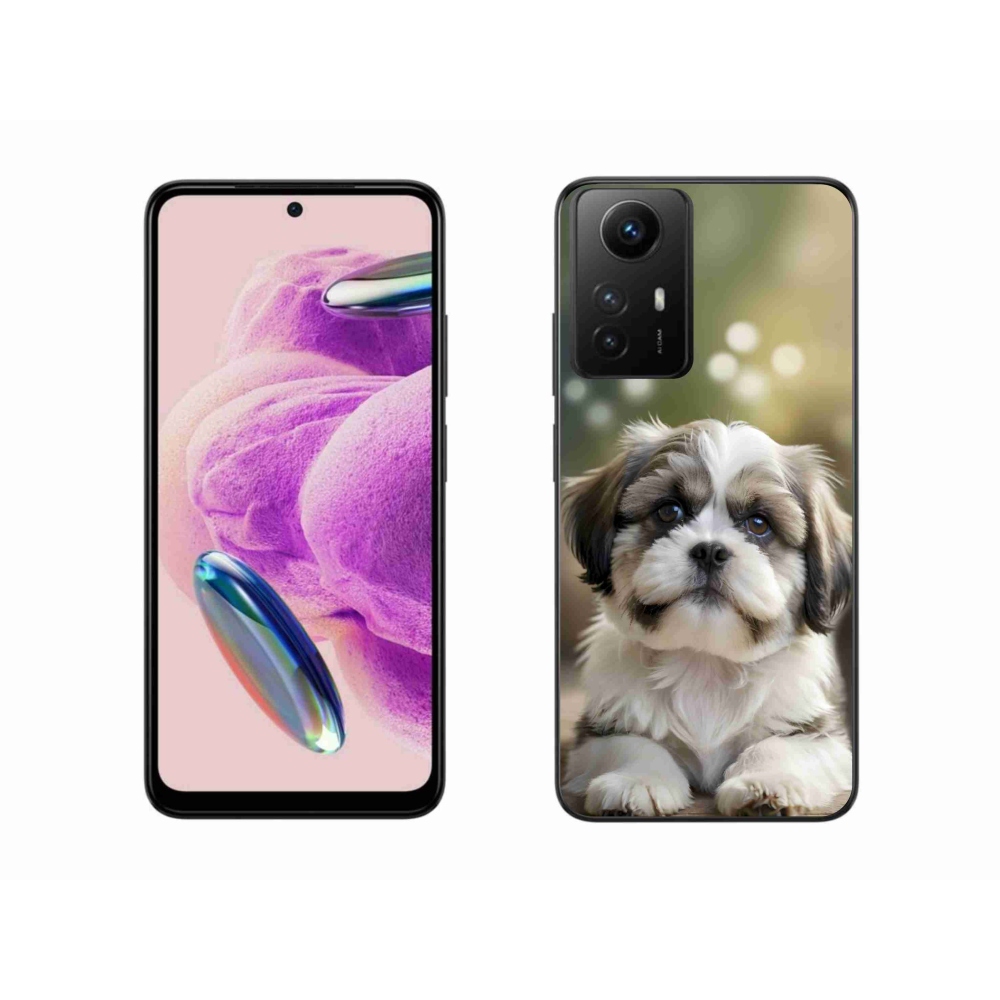 Gélový kryt mmCase na Xiaomi Redmi Note 12S - roztomilý shih-tzu