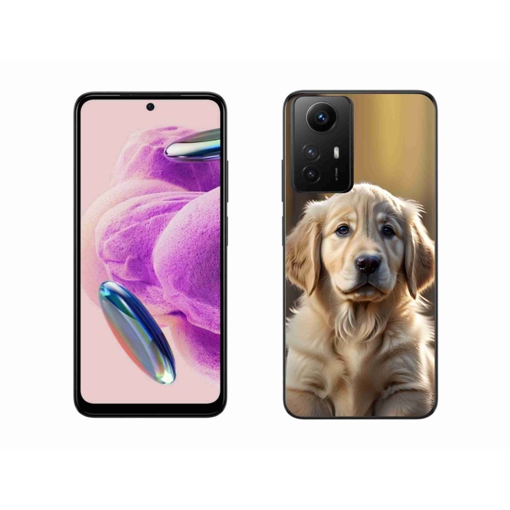 Gélový kryt mmCase na Xiaomi Redmi Note 12S - roztomilý zlatý retriever