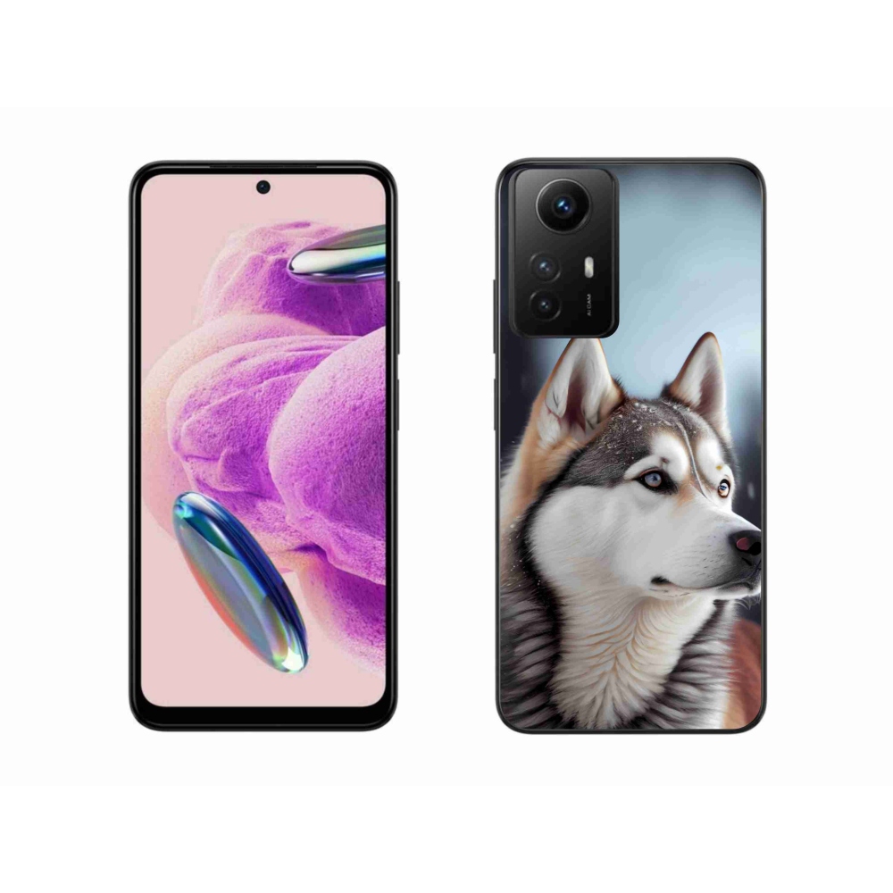 Gélový kryt mmCase na Xiaomi Redmi Note 12S - sibírsky husky