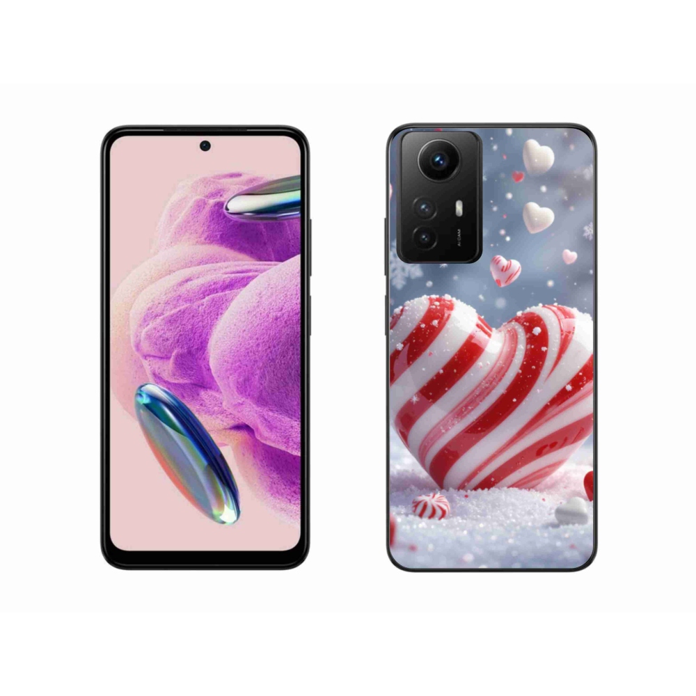Gélový kryt mmCase na Xiaomi Redmi Note 12S - sladké srdce