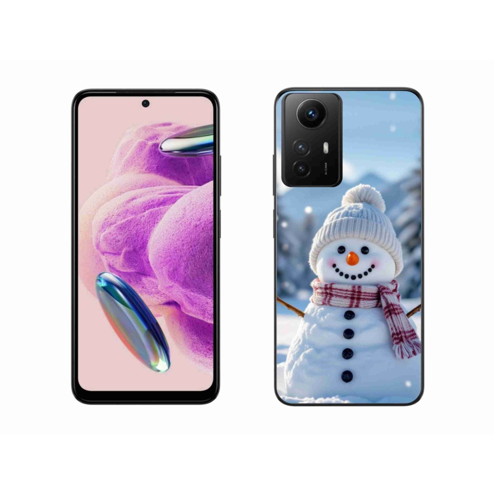 Gélový kryt mmCase na Xiaomi Redmi Note 12S - snehuliak 3