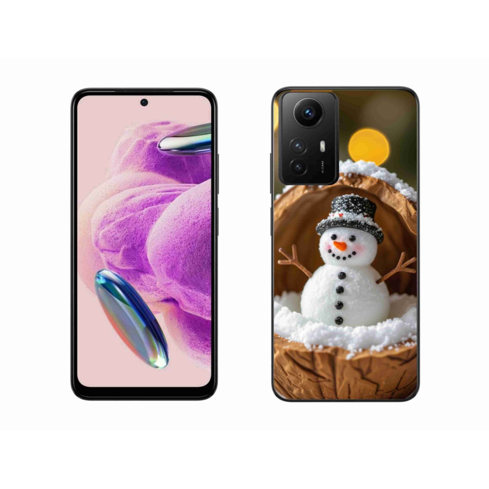 Gélový kryt mmCase na Xiaomi Redmi Note 12S - snehuliak 4