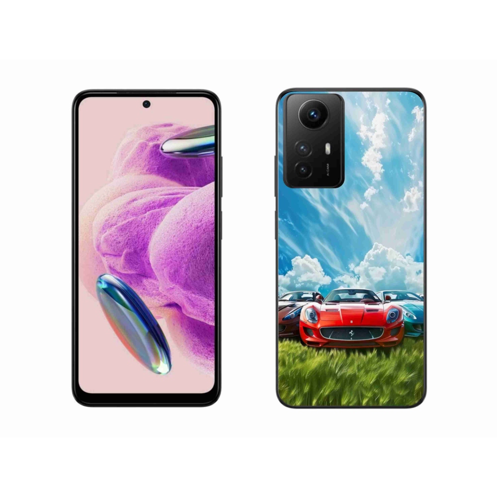 Gélový kryt mmCase na Xiaomi Redmi Note 12S - športové vozidlá