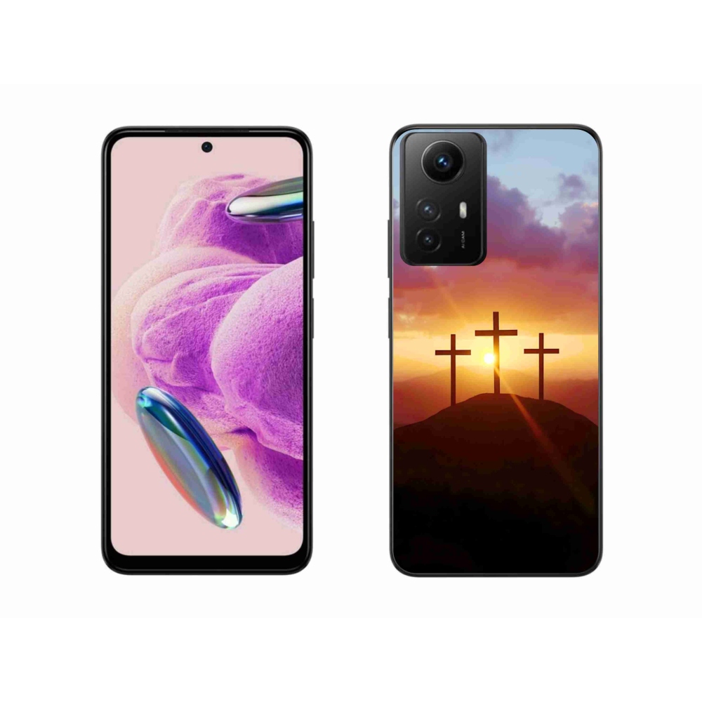 Gélový kryt mmCase na Xiaomi Redmi Note 12S - tri kríža