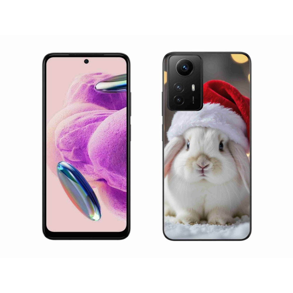 Gélový kryt mmCase na Xiaomi Redmi Note 12S - vianočný králik