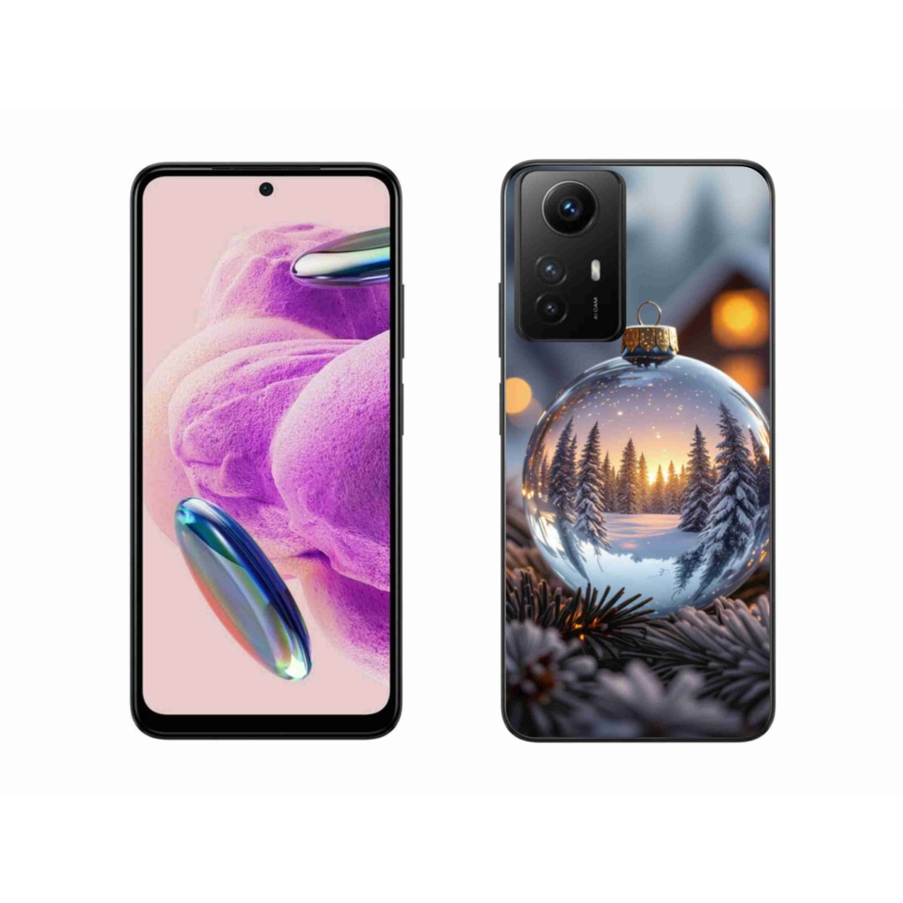 Gélový kryt mmCase na Xiaomi Redmi Note 12S - vianočná ozdoba