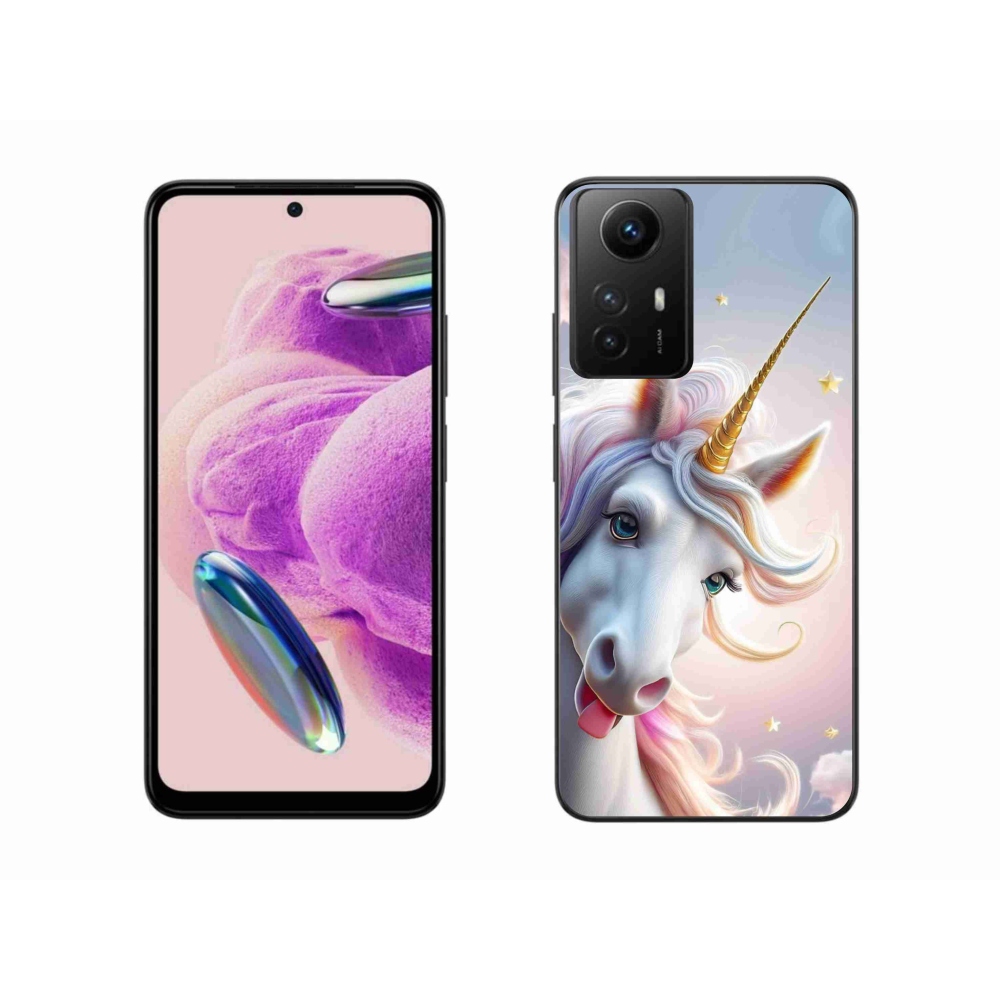 Gélový kryt mmCase na Xiaomi Redmi Note 12S - veselý jednorožec