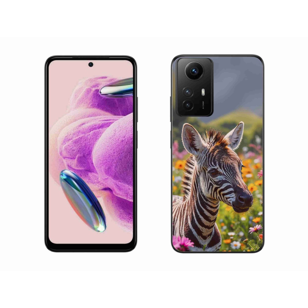 Gélový kryt mmCase na Xiaomi Redmi Note 12S - zebra na lúke