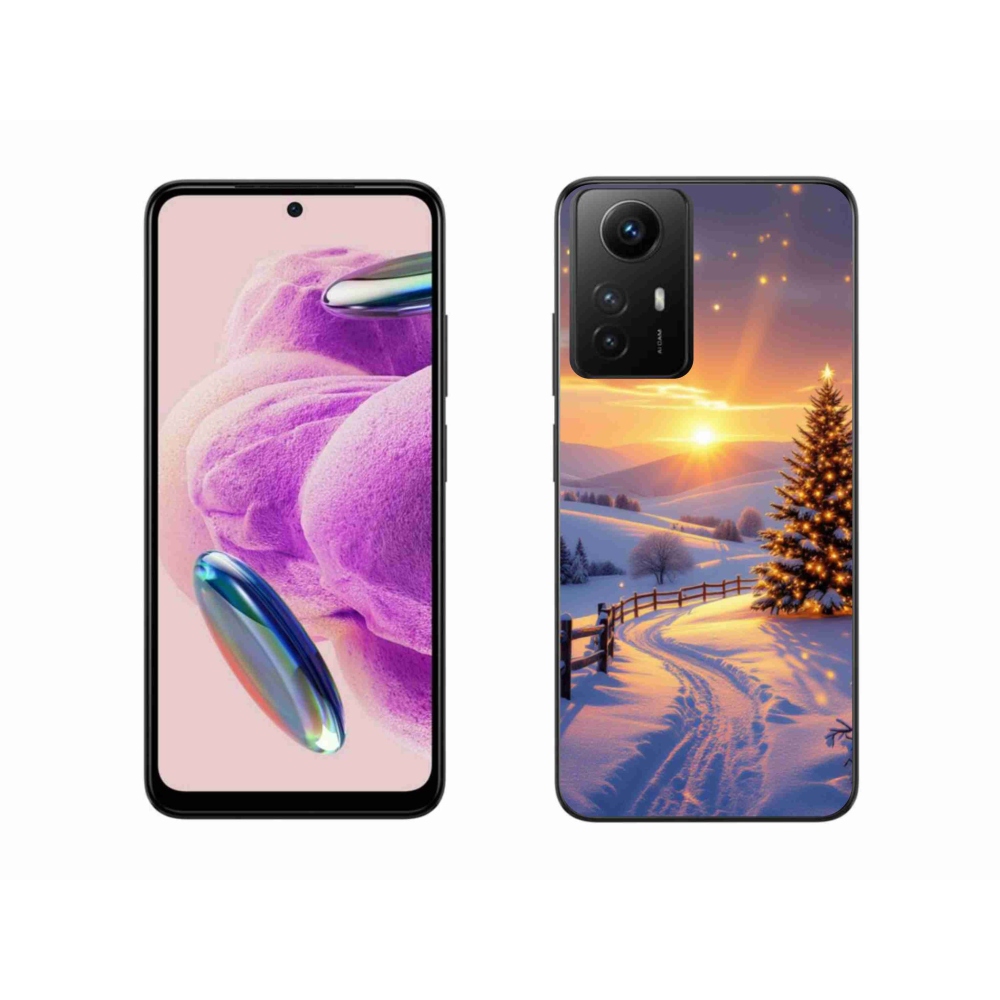 Gélový kryt mmCase na Xiaomi Redmi Note 12S - zimná krajina