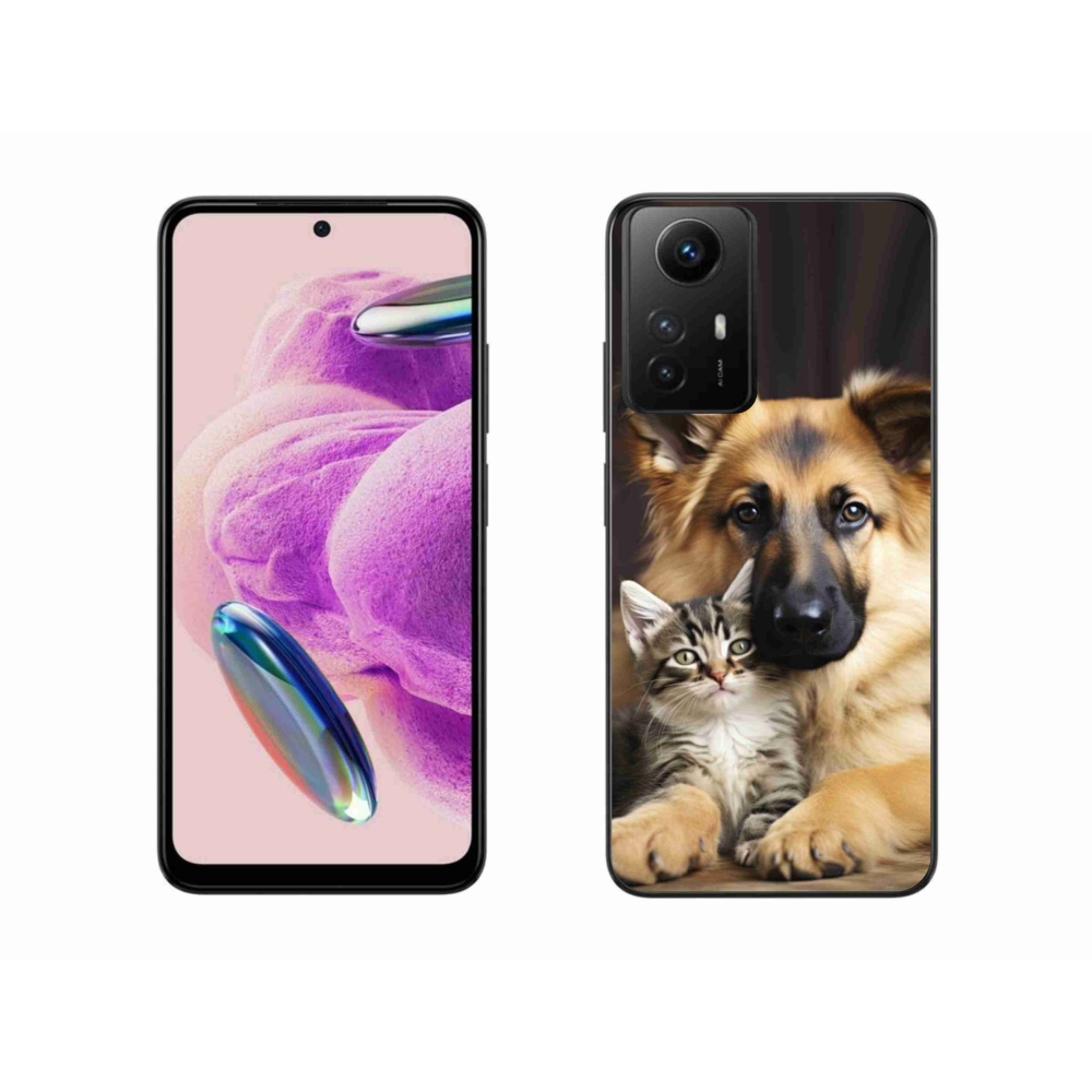 Gélový kryt mmCase na Xiaomi Redmi Note 12S - zvieracie priateľstvo