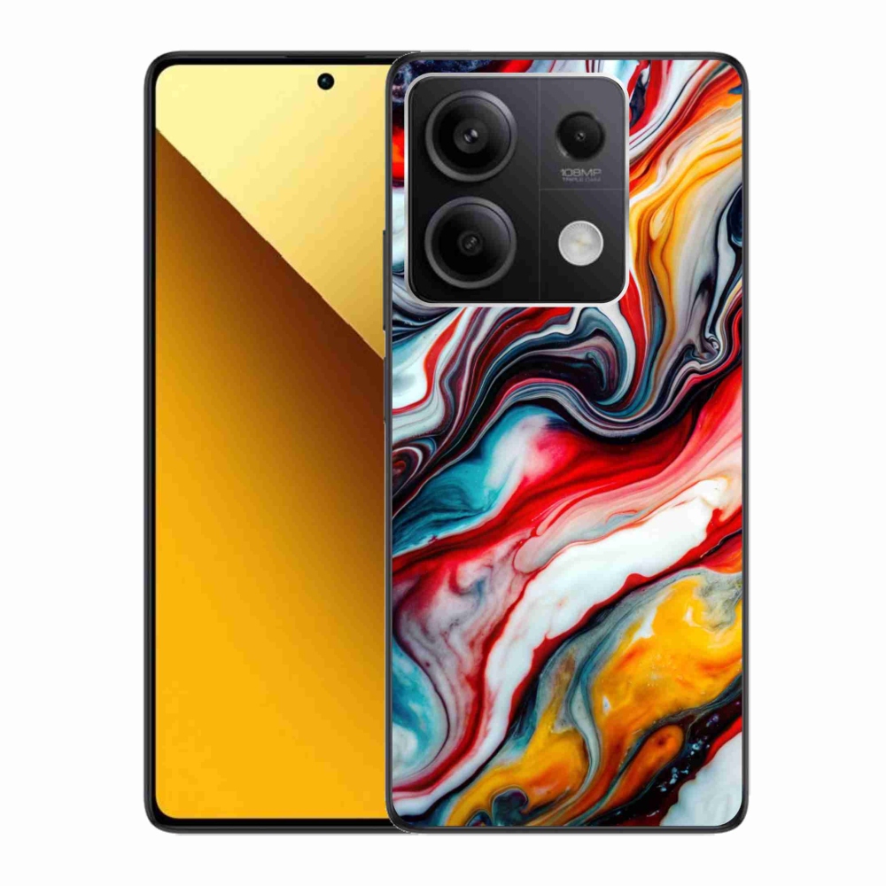 Gélový kryt mmCase na Xiaomi Redmi Note 13 5G - abstraktný motív 35