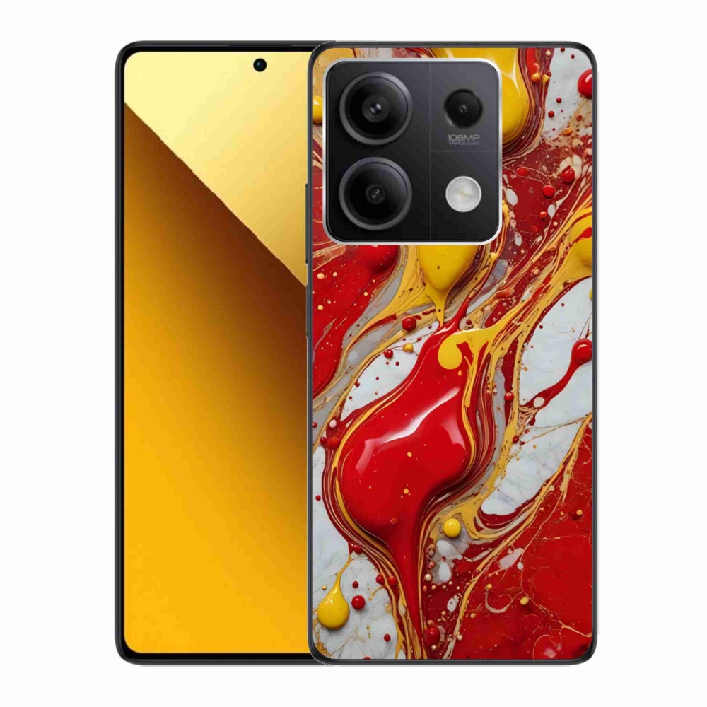 Gélový kryt mmCase na Xiaomi Redmi Note 13 5G - abstraktný motív 42