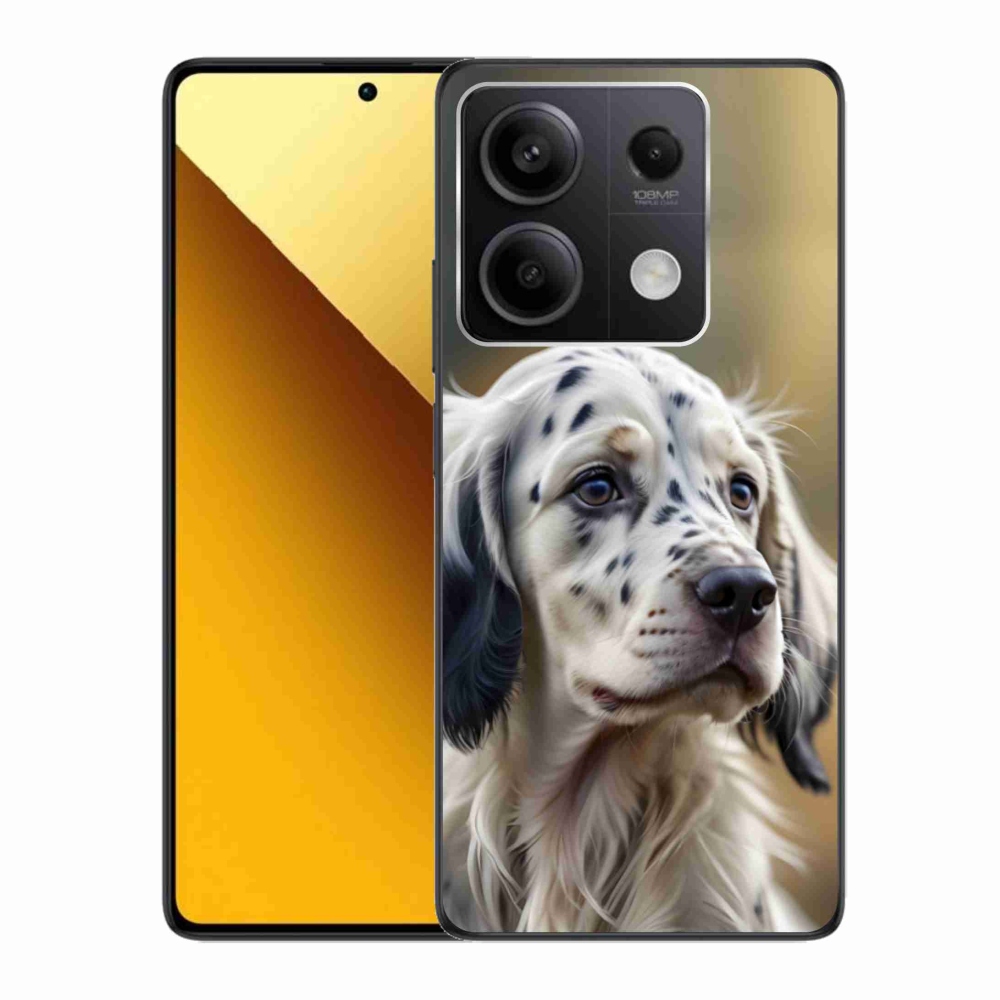 Gélový kryt mmCase na Xiaomi Redmi Note 13 5G - anglický seter